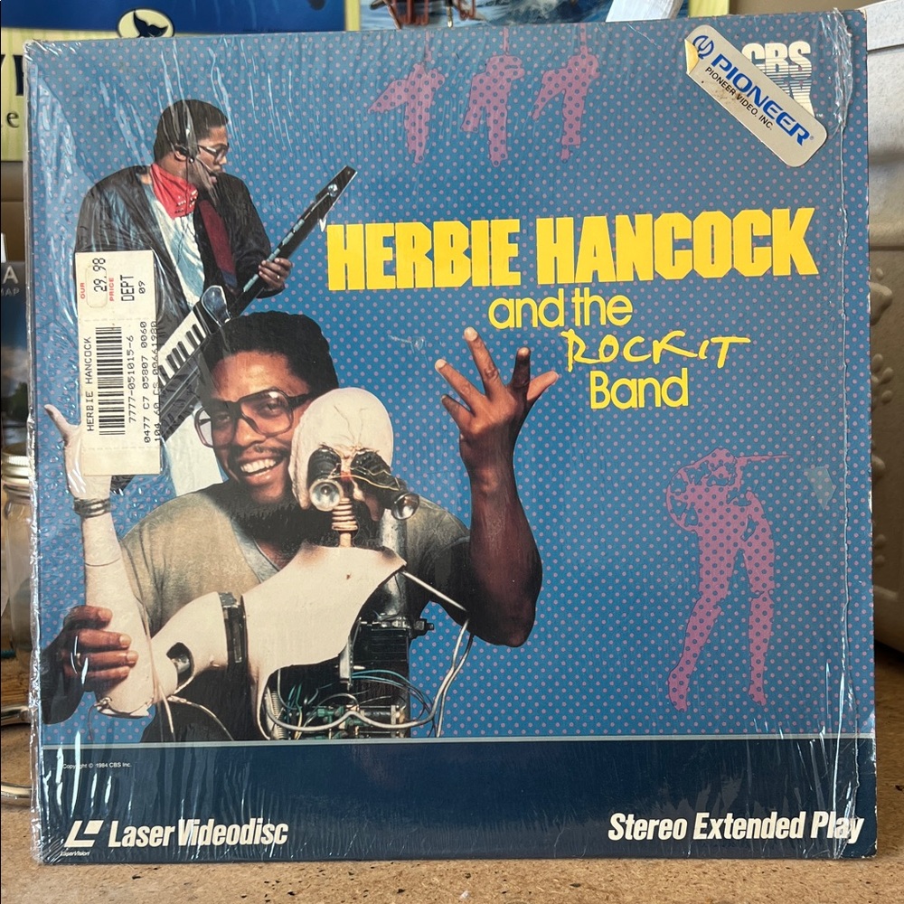 Pioneer Blue Laser Videodisc - Herbie Hancock and the Rockit Band